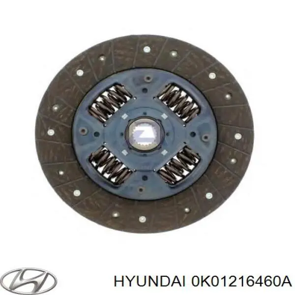 0K01216460A Hyundai/Kia диск сцепления