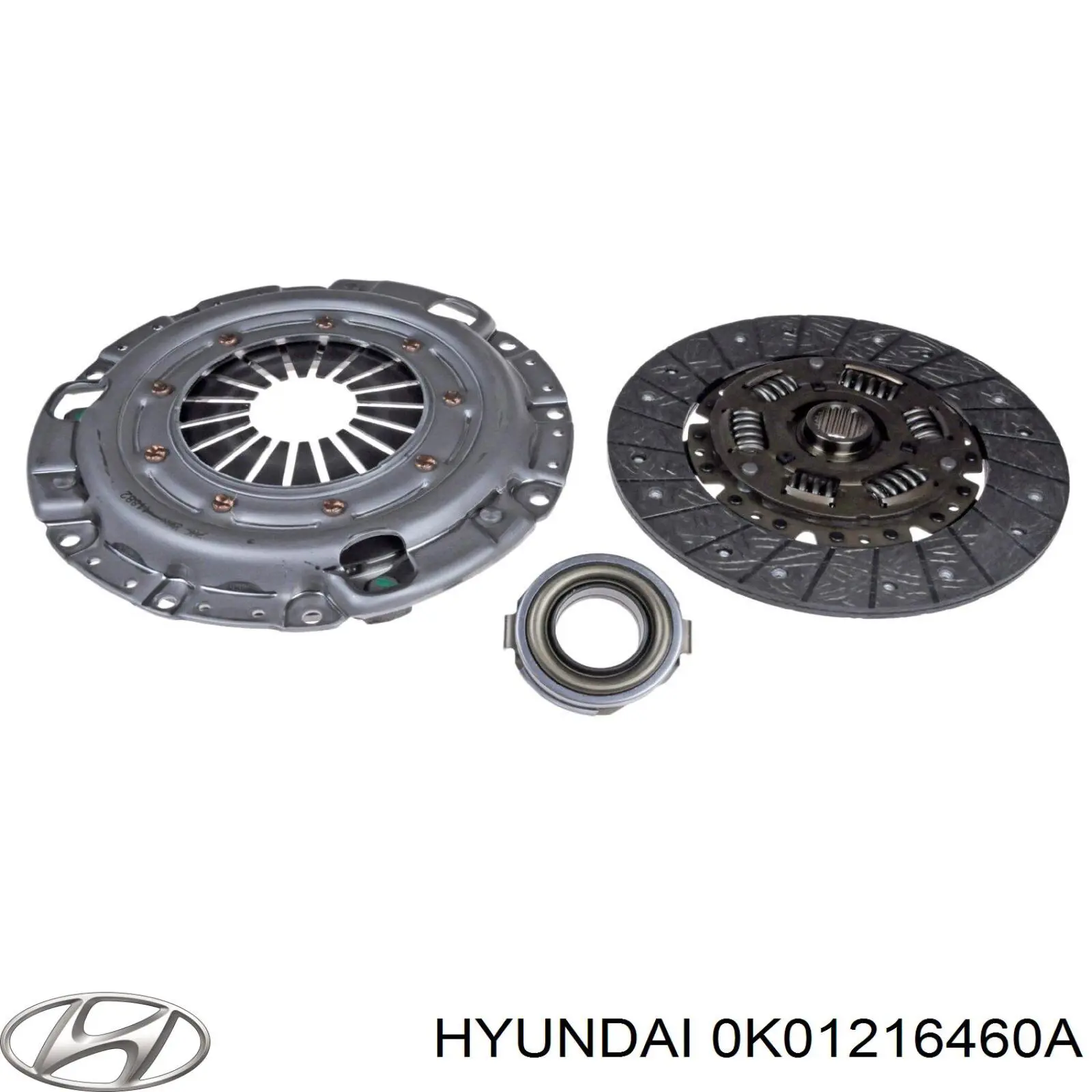 Диск сцепления Mazda 0K01216460A