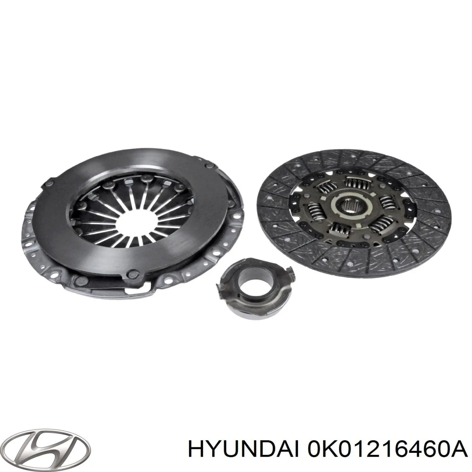 0K01216460A Mazda Диск сцепления ведомый