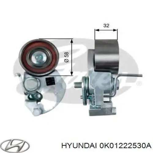 Пыльник ШРУСа наружный 0K01222530A Hyundai/Kia