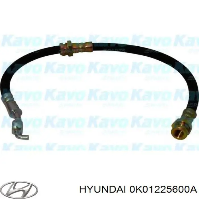 0K01225600A Hyundai/Kia полуось (привод передняя левая)