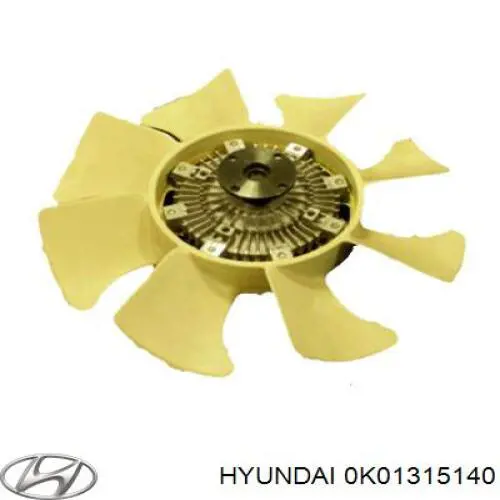 Купить 0K01115140 Hyundai/Kia Муфта вентилятора охлаждения