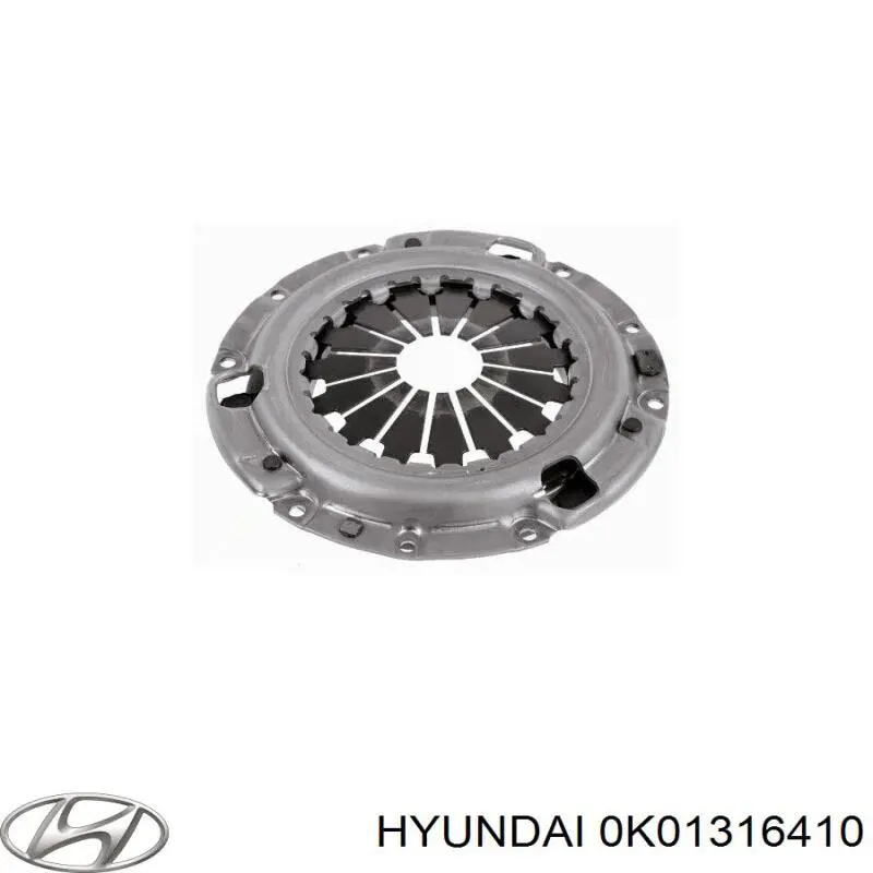 0K01116410 Hyundai/Kia Нажимной диск сцепления