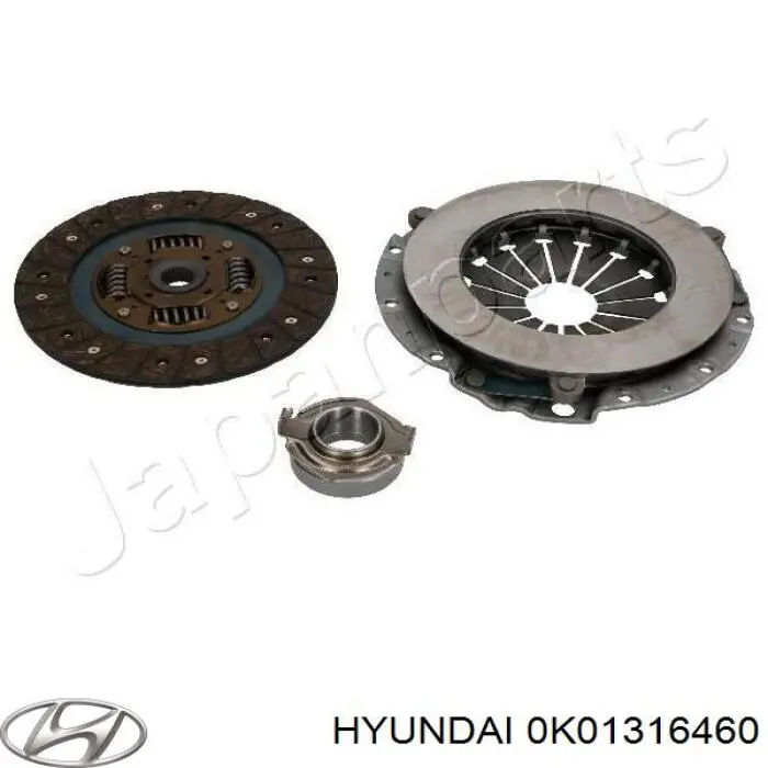 0K01316460 Hyundai/Kia Диск сцепления ведомый