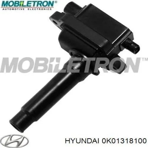 Купить 0K01318100 Hyundai/Kia Катушка зажигания