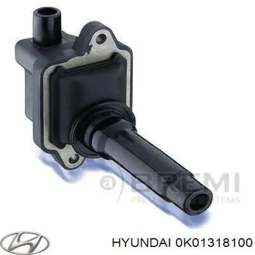 Купить 0K01318100 Hyundai/Kia Катушка зажигания