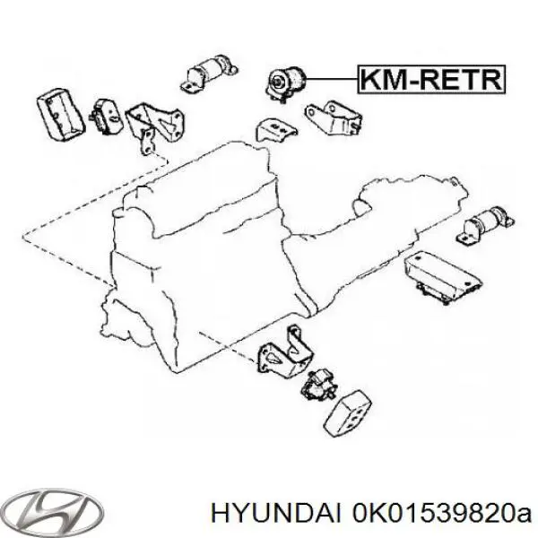  0K01539820 Hyundai/Kia