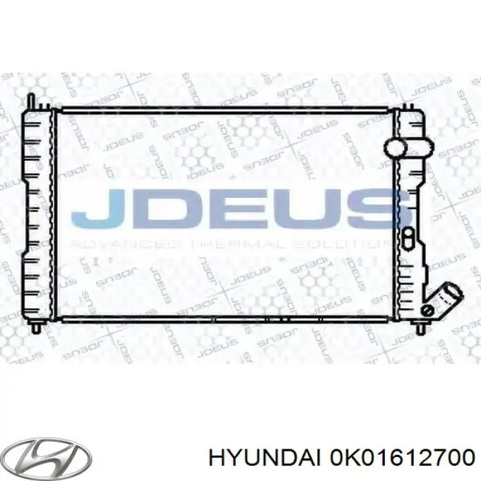 Ролик ГРМ 0K01612700 Hyundai/Kia