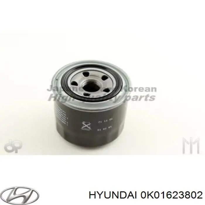 Масляный фильтр 0K01623802 Hyundai/Kia