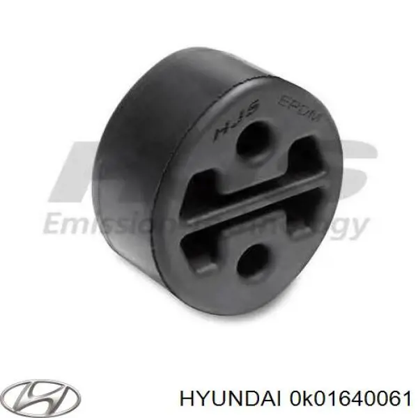Подушка крепления глушителя Hyundai/Kia 0K01640061