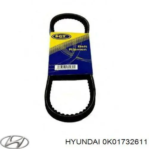 Клиновый ремень Hyundai/Kia 0K01732611 цена, от 3.99 USD