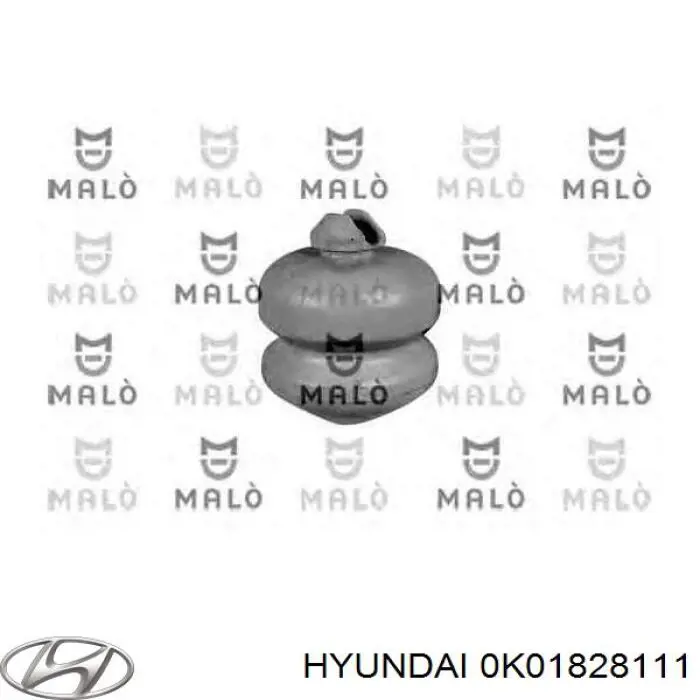 0K01828111 Hyundai/Kia Буфер амортизатора заднего