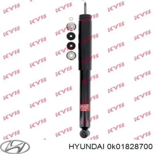 Амортизатор задний Hyundai/Kia 0K01828700