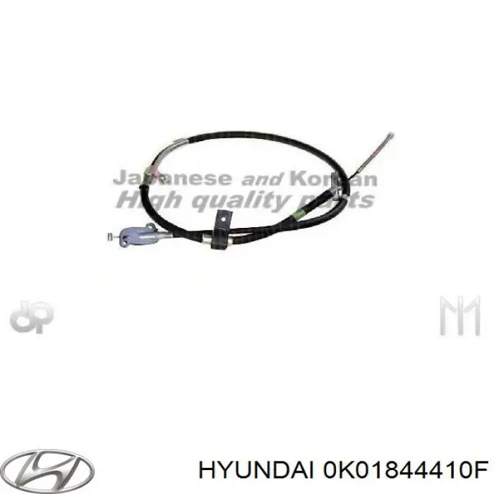 Задний правый трос ручника 0K01844410F Hyundai/Kia