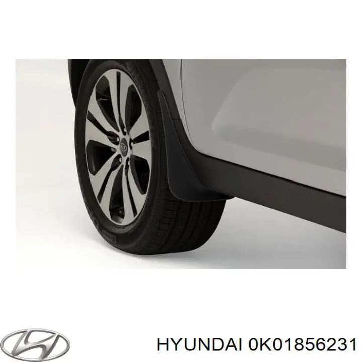 Правый подкрылок переднего крыла Hyundai/Kia 0K01856231 цена, от 16.16 USD