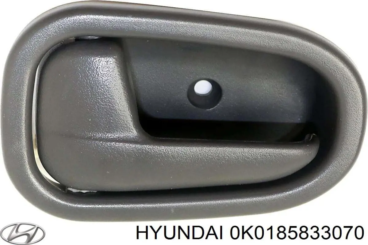 0K0185833050 Hyundai/Kia maçaneta interna dianteira/traseira da porta direita