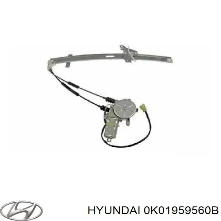 Механизм стеклоподъемника двери передней левой 59560B0K019 Hyundai/Kia