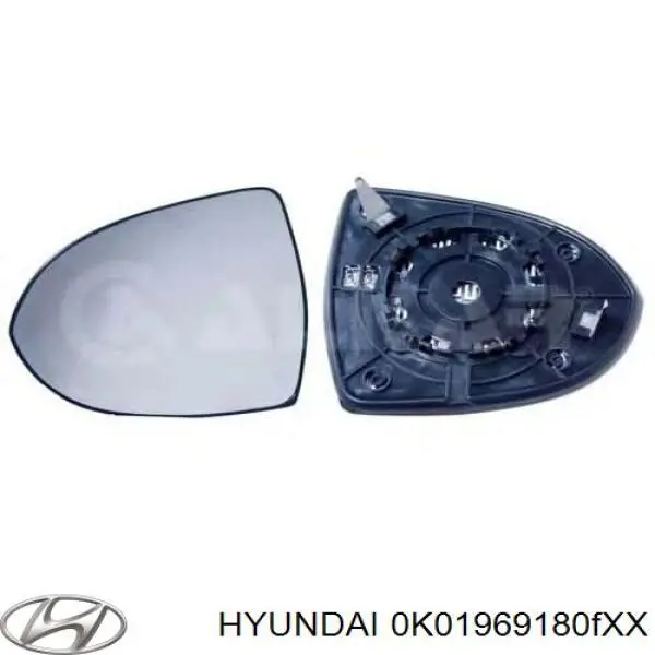 0K01969180E4R Hyundai/Kia зеркало заднего вида левое