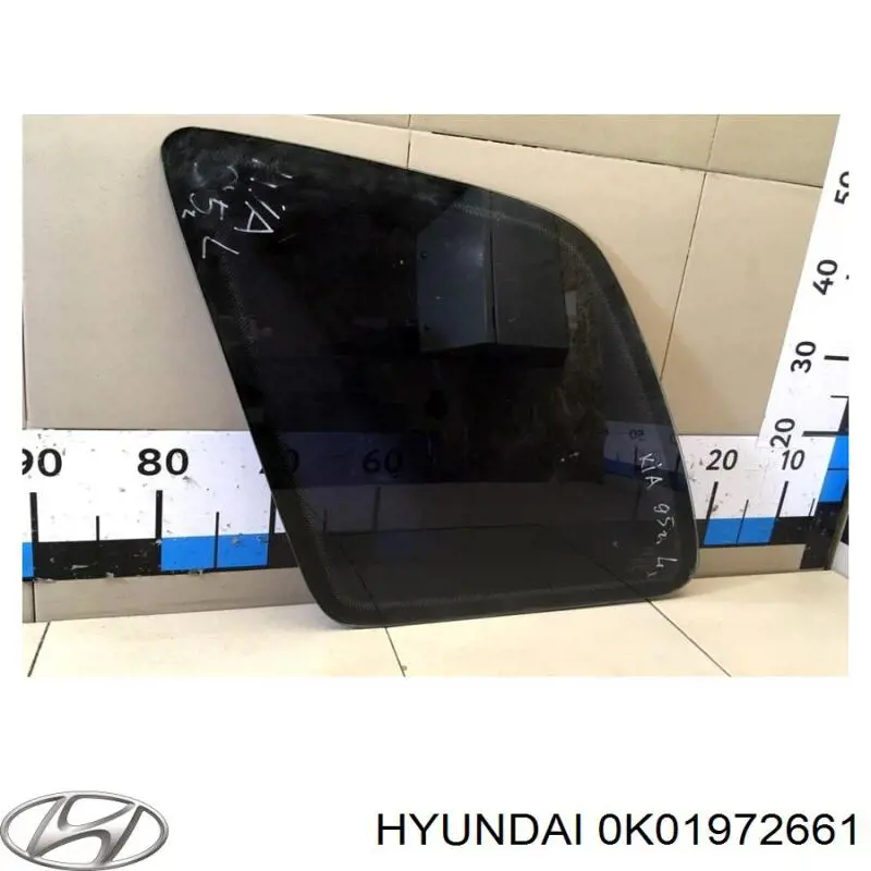 Стекло-форточка двери, задней, правой Hyundai/Kia 0K01972661 цена, от 11.30 USD