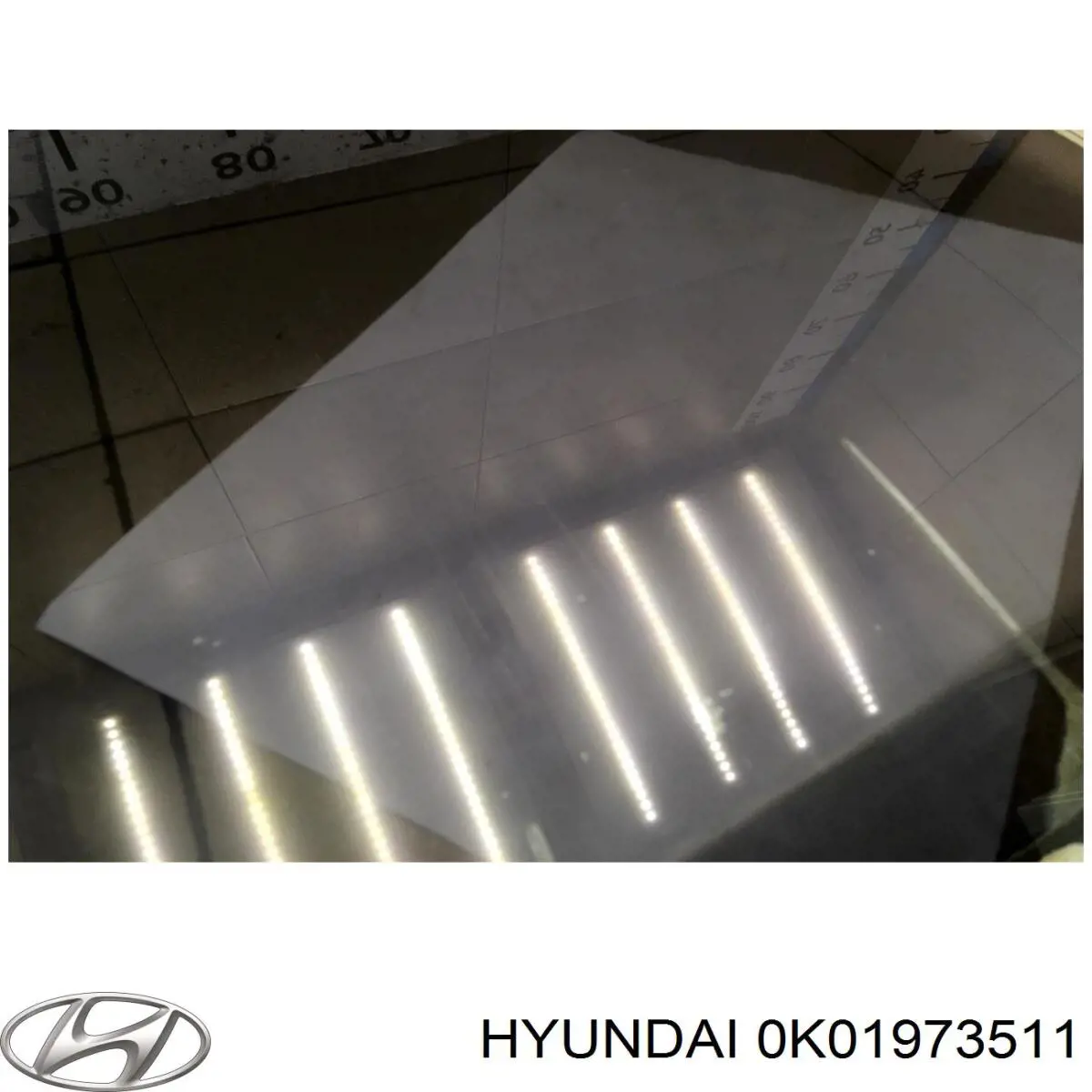 Стекло двери задней левой GS3290D305 XYG