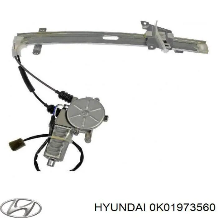 0K02173560A Hyundai/Kia механизм стеклоподъемника двери задней левой