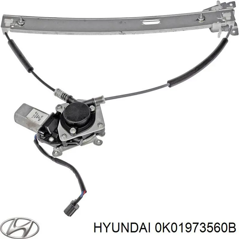 Стеклоподъемник задней левой двери Hyundai/Kia 0K01973560B цена, от 19.77 USD