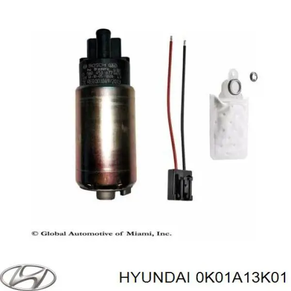 Купить 0K01A13K01 Hyundai/Kia Топливный насос погружной электрический