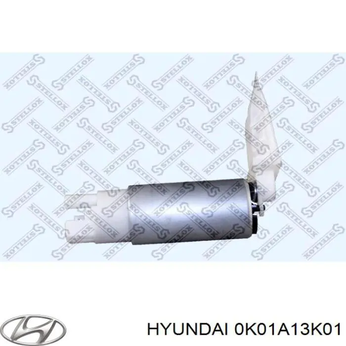 Топливный насос электрический погружной Hyundai/Kia 0K01A13K01