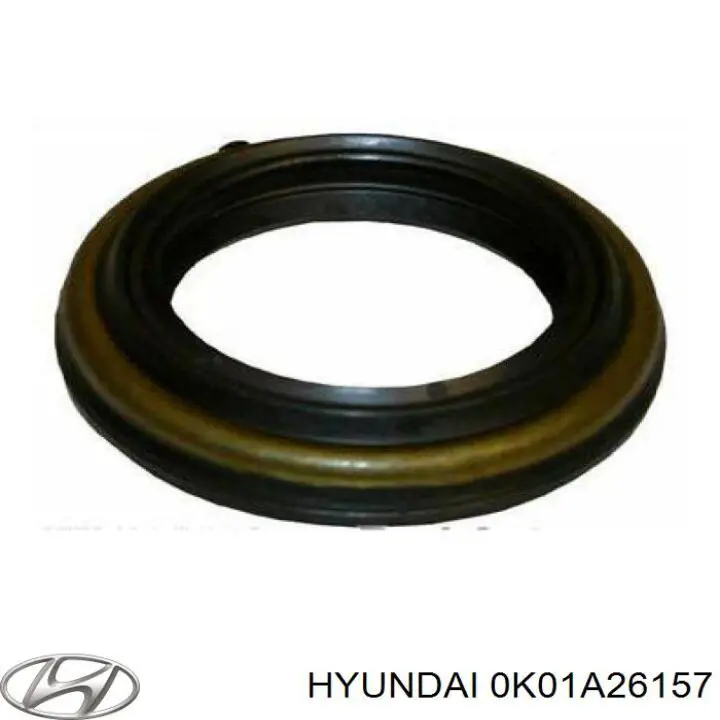 0K01A26157 Hyundai/Kia vedação externa de cubo traseiro