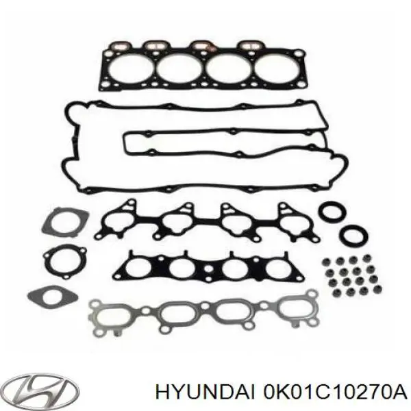 Комплект прокладок двигателя 0K01C10270A Hyundai/Kia