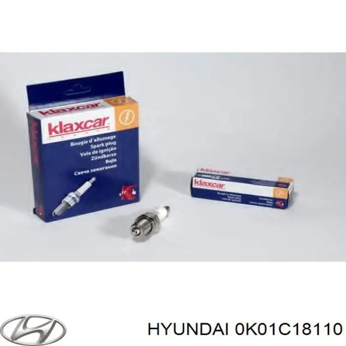 Свечи зажигания 0K01C18110 Hyundai/Kia