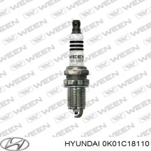 0K01C18110 Hyundai/Kia Свечи зажигания