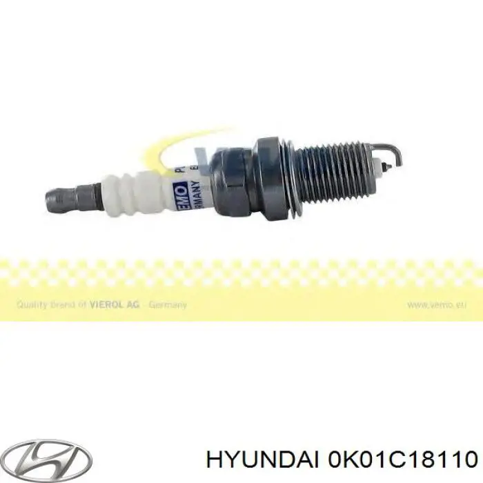 Купить 0K01C18110 Hyundai/Kia Свечи автомобильные