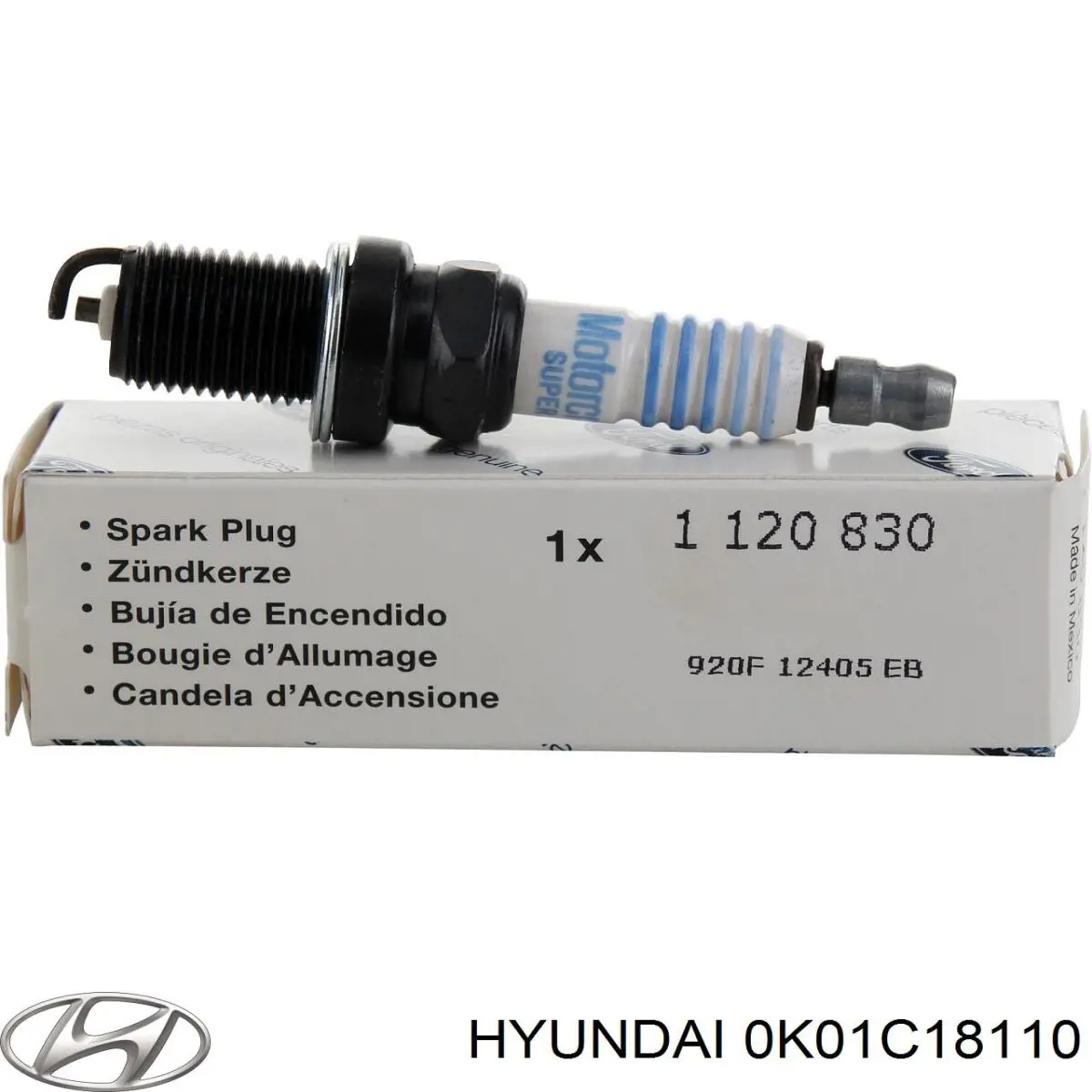 Свеча Hyundai/Kia 0K01C18110