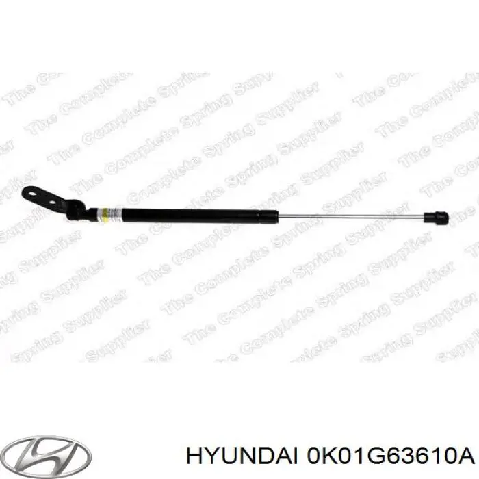 0K01G63610F Hyundai/Kia amortecedor de tampa de porta-malas (de 3ª/5ª porta traseira)