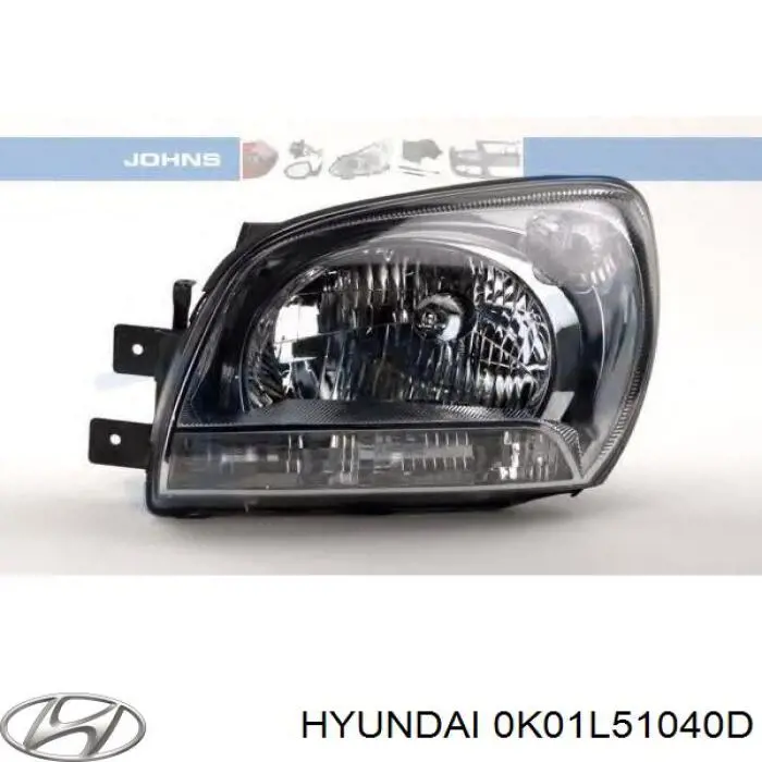 0K01L51040D Hyundai/Kia Фара