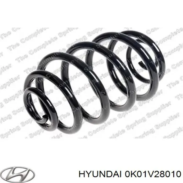 0K01V28010 Hyundai/Kia пружина задняя