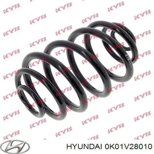 Купить 0K01V28010 Hyundai/Kia Пружина подвески