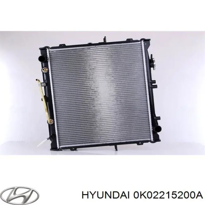 Радиатор 0K02215200A Hyundai/Kia