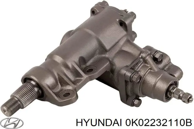 0K02232110B Hyundai/Kia механизм рулевой (редуктор)