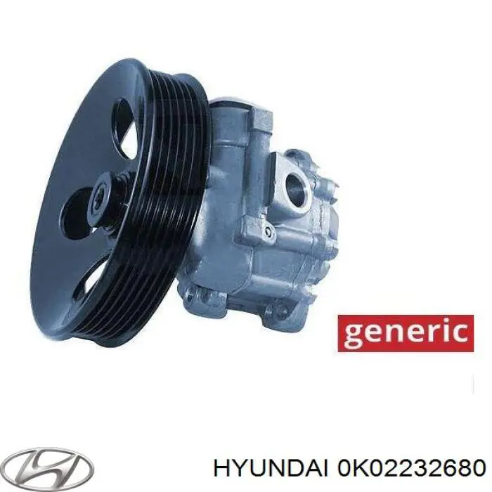Купить 0K02232680 Hyundai/Kia Насос рулевого управления