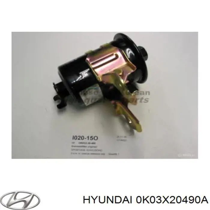 Фильтр тонкой очистки топлива Hyundai/Kia 0K03X20490A цена, от 9.45 USD