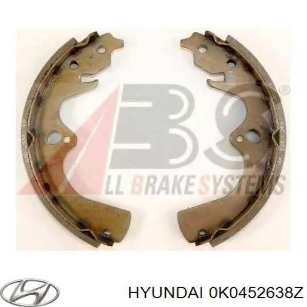Тормоза рабочие задние ножные и тормозные барабаны Hyundai/Kia 0K0452638Z цена, от 29.66 USD