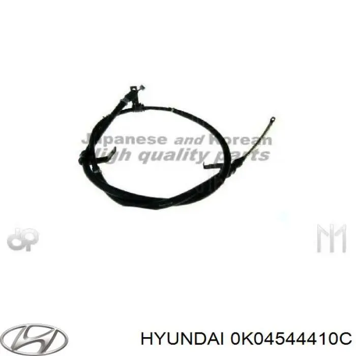 Задний правый трос ручника 0K04544410C Hyundai/Kia