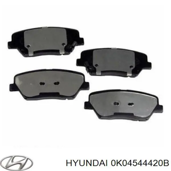 Купить 0K04544420B Hyundai/Kia Трос стояночного тормоза задний левый