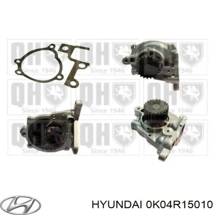 Помпа охлаждения Hyundai/Kia 0K04R15010 цена, от 28.39 USD