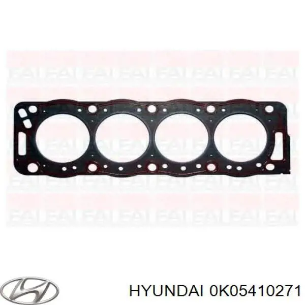 Прокладка головки блока цилиндров Mazda RF7110271