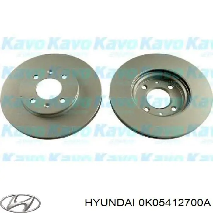 Ролик натяжителя Hyundai/Kia 0K05412700A