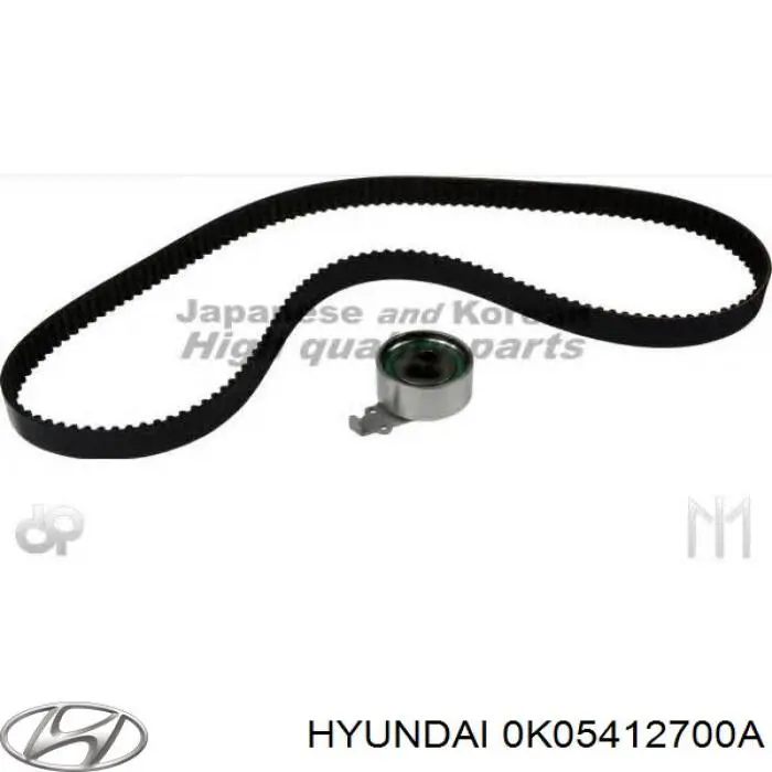 Ролик натяжителя ремня газораспределения Hyundai/Kia 0K05412700A цена, от 16.37 USD