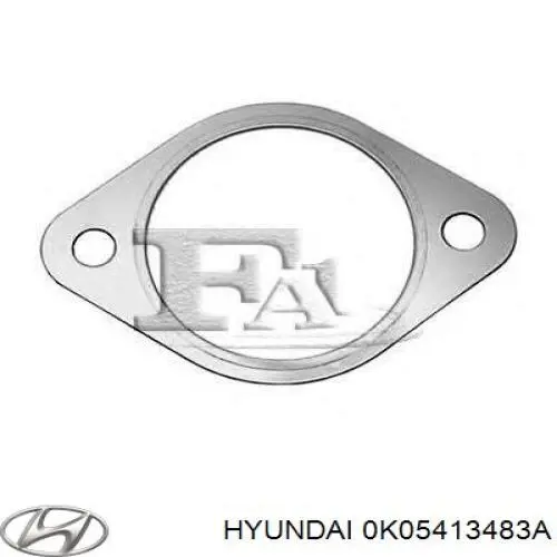 0K05413483A Hyundai/Kia прокладка приемной трубы глушителя